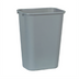 Thumbnail image #1 for Commercial Gray Plastic Waste Basket, 41-1/4 Quart
