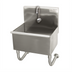 Thumbnail image #1 for Advance Tabco Wall-Mounted Electronic Service Sink with 22-Inch Bowl, 304 Stainless Steel