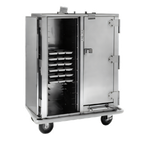 Thumbnail image #1 for Carter-Hoffmann (Middleby) PH1430 Heated Correctional Meal Delivery Cart, Stainless Steel, 3-Door, 45 15 x 20 Inch Tray Capacity