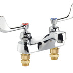 Thumbnail image #1 for Royal Series 4-Inch Center Deck Mount Lavatory Faucet with Fixed Cast Spout
