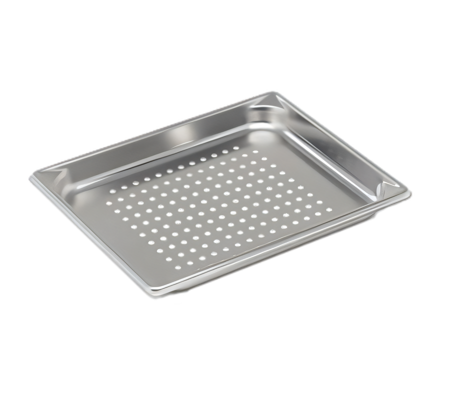Product image #1 for Vollrath Super Pan V 1/2 Size Perforated Food Pan, 1-1/4 Inch Deep, 22-Gauge 300 Series Stainless Steel
