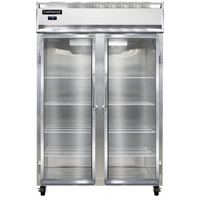 Continental Refrigerator 2FNSAGD Two-Section Display Freezer with Glass Doors