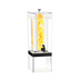 Thumbnail image #1 for Cal-Mil Econo 3 Gallon Single Infusion Beverage Dispenser with Drip Tray, Black Polycarbonate