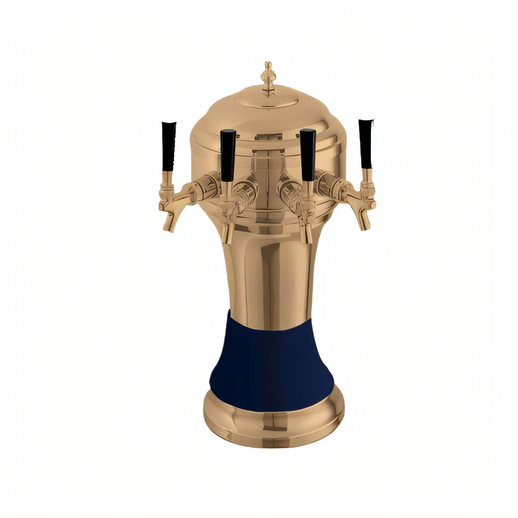 Product image #1 for Perlick Roma Countertop Glycol-Cooled 5-Faucet Draft Beer Tower