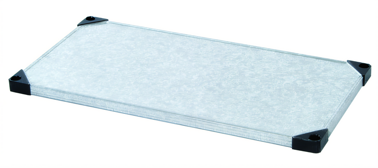 Product image #1 for Quantum 42 Inch x 21 Inch Solid Galvanized Steel Shelf with Marine Edge