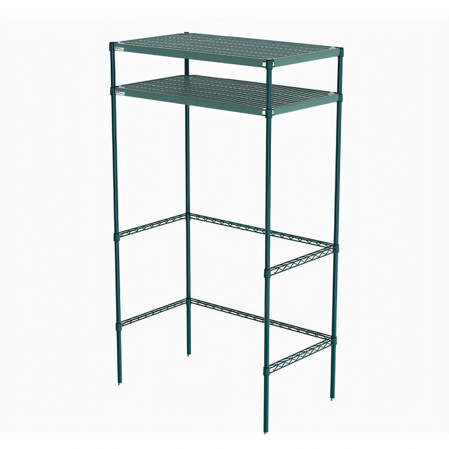 Product image #1 for Metro Super Erecta Pro Housing Unit, 42 Inches W x 24 Inches D x 74 Inches H - (2) Overhead Shelves