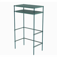 Metro Super Erecta Pro Housing Unit, 42 Inches W x 24 Inches D x 74 Inches H - (2) Overhead Shelves