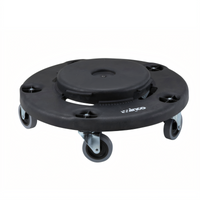 Winco DLR-18 Trash Can Dolly Case of 2