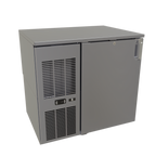 Thumbnail image #1 for Glastender, Inc. F1FL32 32-Inch One-Zone Front-Serviced Low-Profile Glass Froster, Self-Contained R290 Refrigeration