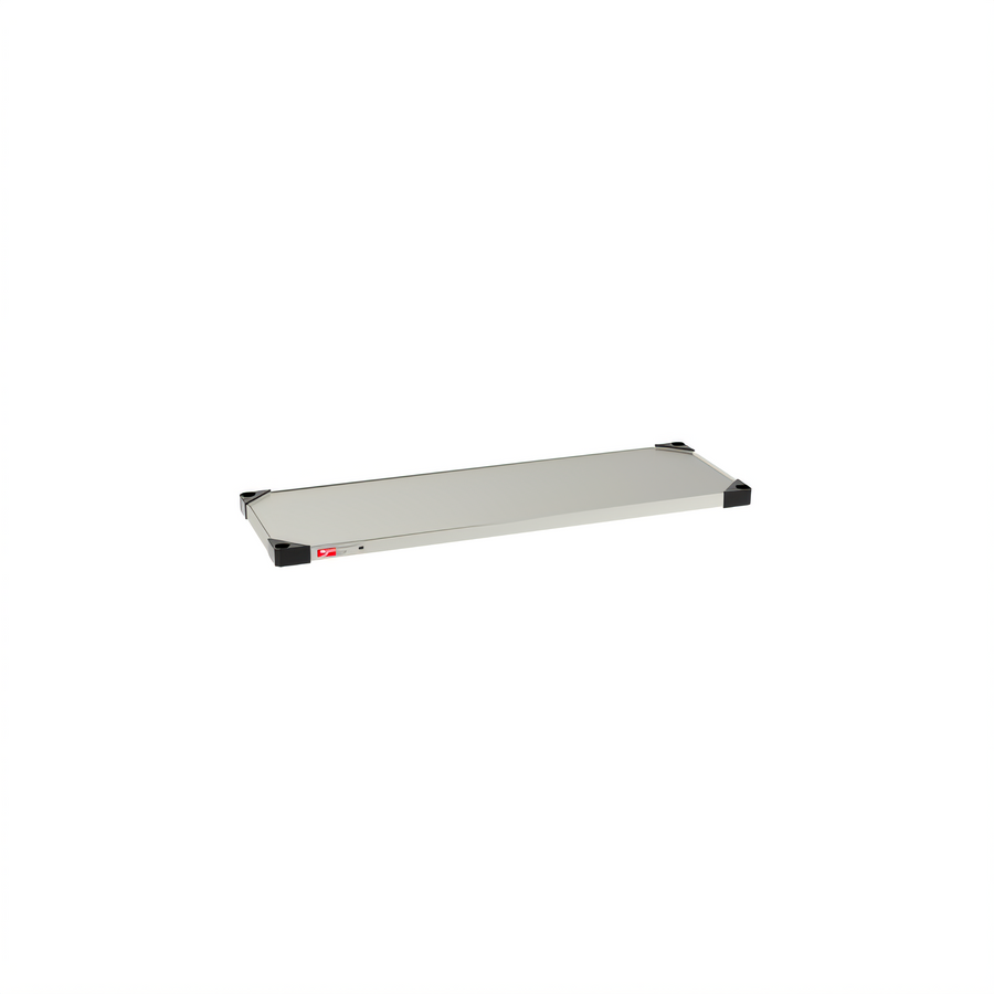 Product image #1 for Metro Super Erecta 42" x 14" Flat Solid Stainless Steel Shelf with Raised Ship's Edge
