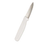 Thumbnail image #1 for Crestware 3-1/2-Inch Serrated Paring Knife with High Carbon German Steel Blade and White Polypropylene Handle
