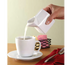 Thumbnail image #1 for American Metalcraft Ceramic Milk Carton Creamer, 5 oz., With Spout, No Handle
