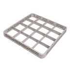 Thumbnail image #1 for Crestware REC9 9-Compartment Dish & Glass Rack Extender, Chemical-Resistant Polymer, Soft Gray Textured Finish Case of 12