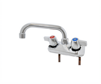 John Boos Low-Lead Economy Splash-Mount Faucet with 6-Inch Swing Spout