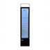 Thumbnail image #1 for Omcan RS-CN-0105-B (48275) Slim 1-Section Glass-Door Merchandiser Refrigerator, 3.7 cu. ft., Bottom-Mount, Black
