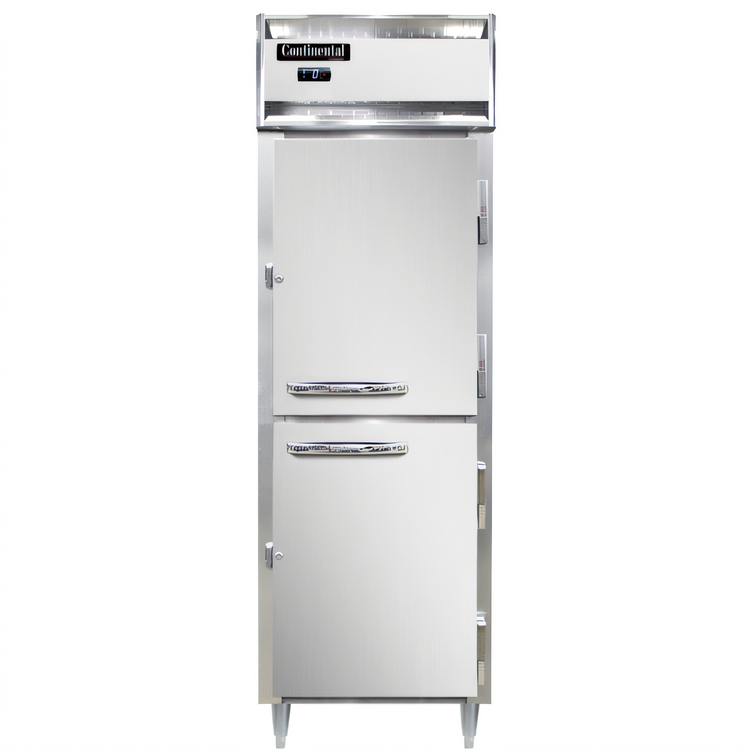Product image #1 for Continental Refrigerator Designer Line One-Section Reach-In Half-Height Solid Door Freezer