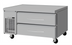 Thumbnail image #1 for Turbo Air PRO Series Single-Section 48-Inch Freezer Chef Base with 2 Stainless Steel Drawers, Stainless Steel Top