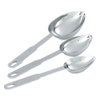 Thumbnail image #1 for Vollrath 47054 Oval Stainless Steel Measuring Cup Set, 1/8, 1/4, and 1/2 Cup, Three-Piece Case of 5