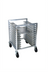 Thumbnail image #2 for Channel Manufacturing Under-Counter Aluminum Half-Size Pizza Pan Rack, 11-Pan Capacity
