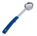 Thumbnail image #1 for Vollrath Spoodle® 2 oz Perforated Stainless Steel Portion Control Serving Spoon with Blue Grip 'N Serv® Handle
