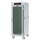 Thumbnail image #1 for Metro C5 C589-SFC-U Full-Height Mobile Heated Holding Cabinet, Touch-Screen Controls, Glass Doors, Universal Slides, 18 Sheet Pan Capacity