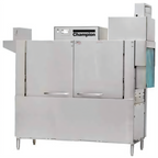 Thumbnail image #1 for Champion 64 PRO High-Temperature Two-Tank Rack Conveyor Dishwasher, Electric, 348 Racks/Hour, Stainless Steel, No Booster
