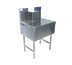 Thumbnail image #1 for Micro Matic 24-Inch x 24-Inch Underbar Beer Drainer with 304 Stainless Steel Construction and Adjustable Bullet Feet