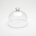 Thumbnail image #1 for Lift 8-1/8 Inch Clear Polycarbonate Round Dome Cover