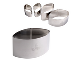 Thumbnail image #1 for Louis Tellier US 884042 Calisson Stainless Steel Pastry Cutter, 1.77"W x 1.10"D x 1.18"H