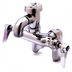 Thumbnail image #1 for T&S Brass Wall-Mount Service Sink Faucet with Vacuum Breaker Nozzle, Adjustable Centers, and Integral Stops