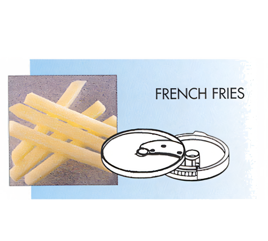 Product image #1 for Robot Coupe 10 x 10 mm French Fry Kit Disc Assembly