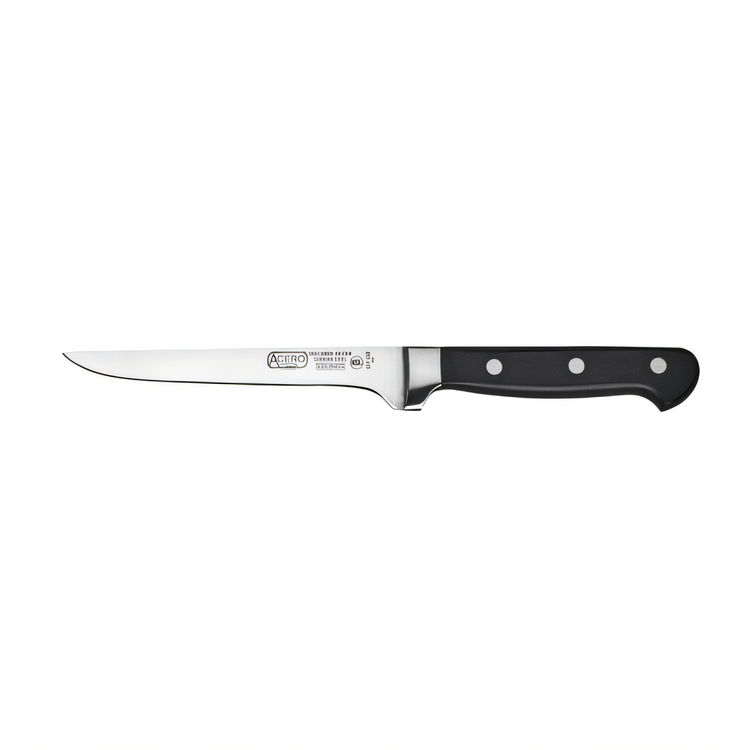 Product image #1 for Acero Forged German Steel 6-Inch Stiff Boning Knife with Black POM Handle