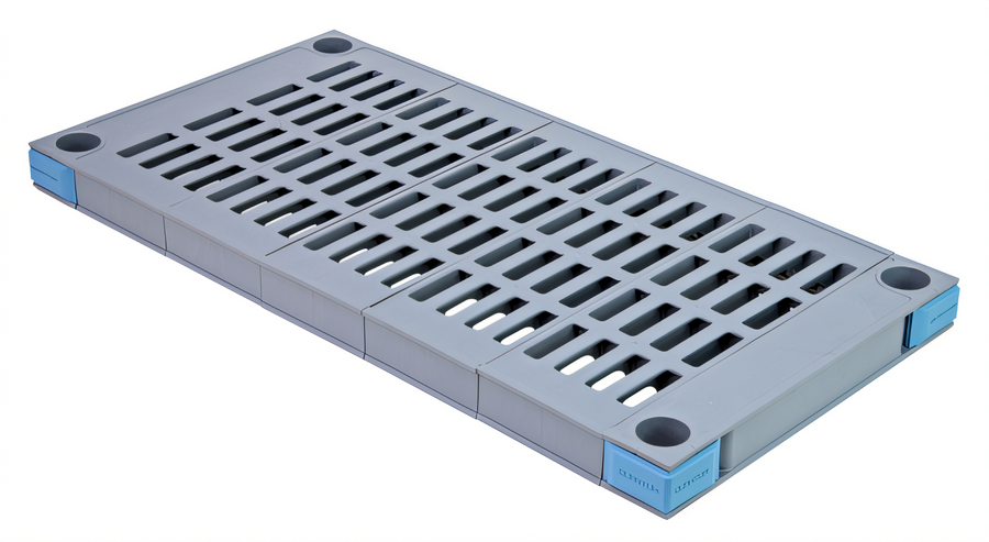 Product image #1 for Quantum Millenia 54 Inch x 24 Inch Vented Polymer Shelf