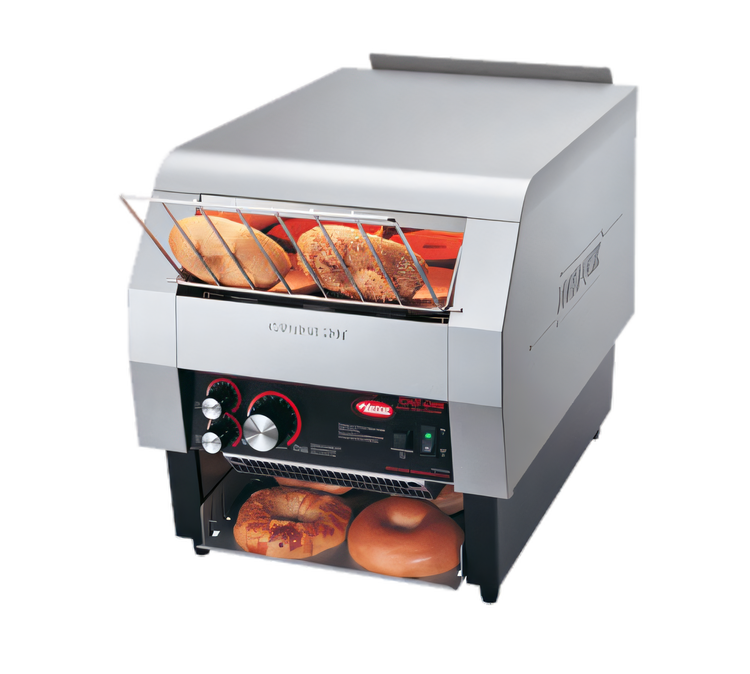 Product image #1 for Hatco Toast-Qwik Horizontal Conveyor Countertop Bagel and Bun Toaster, Single-Sided, 2-Inch Opening, 208V