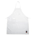 Thumbnail image #1 for Signature Chef Full-Length Bib Apron with 2 Pockets, White, 65/35 Poly-Cotton, 33 x 26 Inches