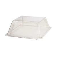 Grill-Max Hot Dog Roller Grill Sneeze Guard for 23 x 20 Inch Grills, 2-Door Polycarbonate Cover