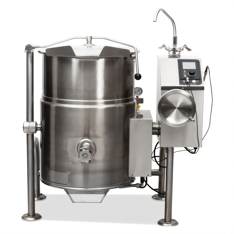 Product image #1 for Cleveland Range KGL25T 25-Gallon Gas Manual Tilting Steam Kettle