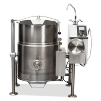 Cleveland Range KGL25T 25-Gallon Gas Manual Tilting Steam Kettle