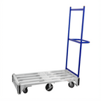 Thumbnail image #1 for Omcan USA 45587 Mobile Aluminum Stocking Cart, 48 x 23 x 63.25 Inches, 660 lb. Capacity