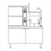 Thumbnail image #1 for Crown ECX-10-6 Two Compartment Electric Convection Steamer with 6 Gallon Kettle
