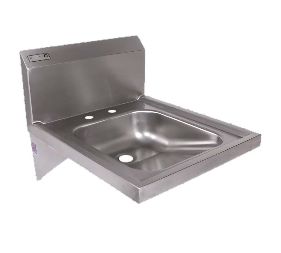 Product image #1 for John Boos Pro-Bowl Wall-Mount Stainless Steel Hand Sink, 14 x 16 Inch Bowl