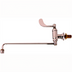 Thumbnail image #1 for T&S Brass B-0578-01 Heavy-Duty Chinese Range Wall-Mount Faucet with 13-Inch Swing Spout