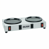 BUNN WX2 Side-by-Side Double Coffee Pot Warmer, 2 x 100W, 120V