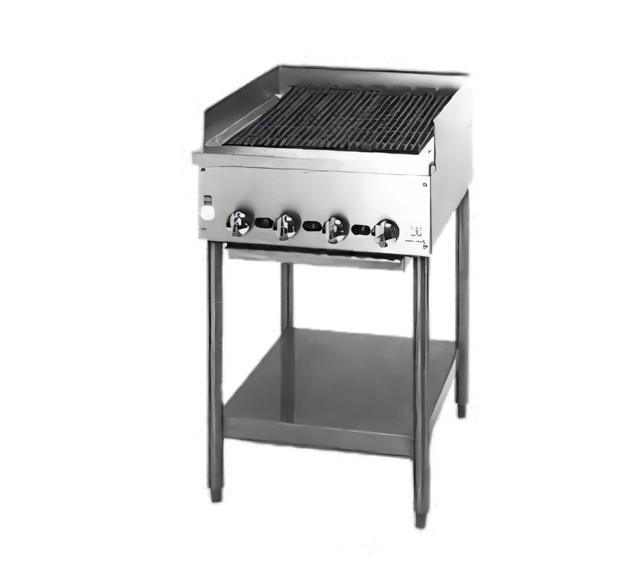 Product image #1 for Supreme JB-60-F 60 Inch Floor Model Gas Radiant Charbroiler