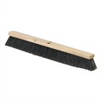 Thumbnail image #1 for CFS Brands Flo-Pac® 4507303 24-Inch Fine/Medium Floor Sweep Head, Hardwood Block, Black Polypropylene Bristles, Without Handle Case of 12
