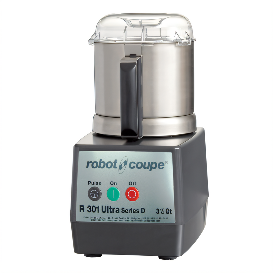 Product image #1 for Robot Coupe R301UB D Series Bowl Cutter Mixer Food Processor, 3.7 Liter Stainless Steel Bowl, 1-1/2 HP, 120V