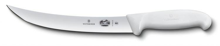 Product image #1 for Victorinox Fibrox® - HACCP 8-Inch Stainless Steel Breaking Knife with White Fibrox Pro Handle