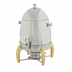 Thumbnail image #1 for Winco Virtuoso 3 Gallon Stainless Steel Coffee Chafer Urn with Fuel Holder and Gold Legs