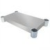 Thumbnail image #1 for BK Resources 18-Gauge 430 Stainless Steel Undershelf for 60 x 36 Inch Work Table