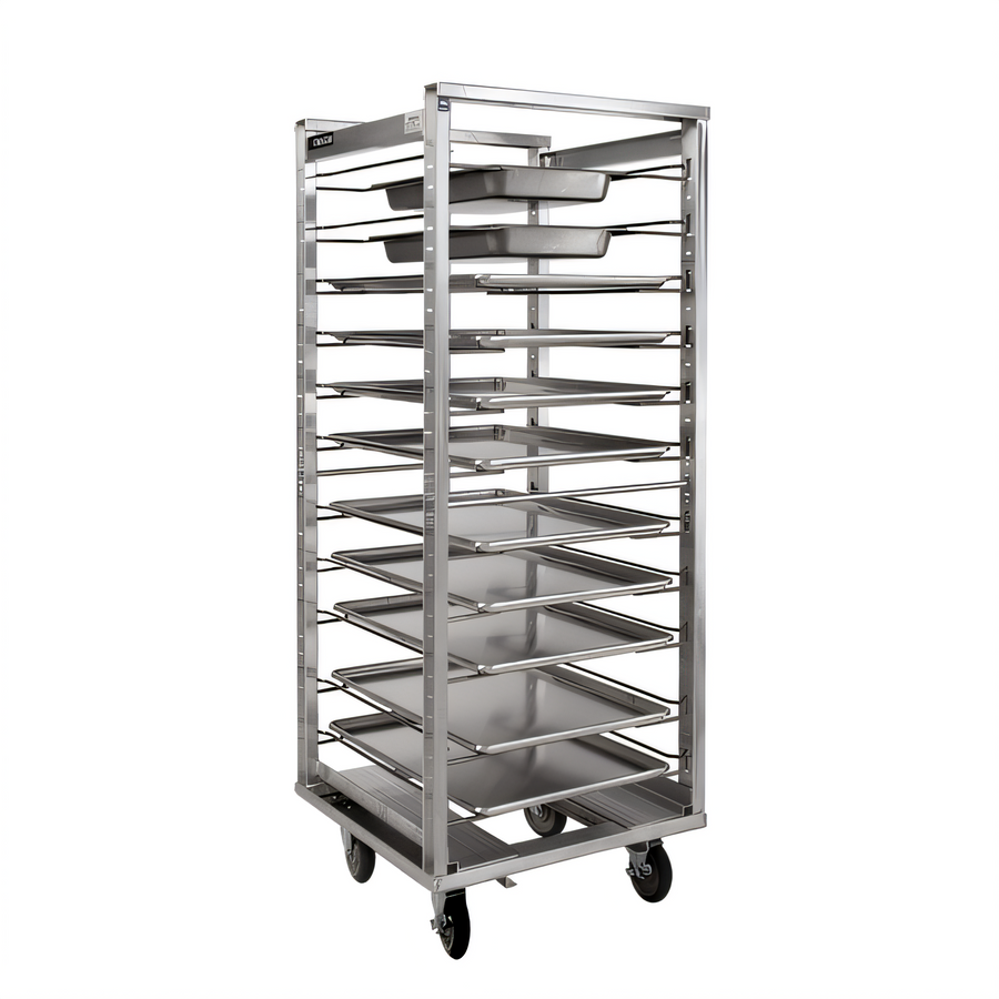 Product image #1 for Cres Cor 207-UA-12-AC Universal Angle Roll-In Refrigerator Rack, Open Frame, 12 Universal Slides
